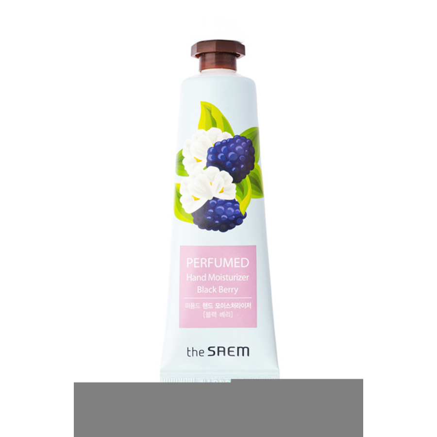 THE SAEM Крем для рук M парфюмированный с ежевикой Perfumed Hand Moisturizer -Black Berry- 30млThe Saem