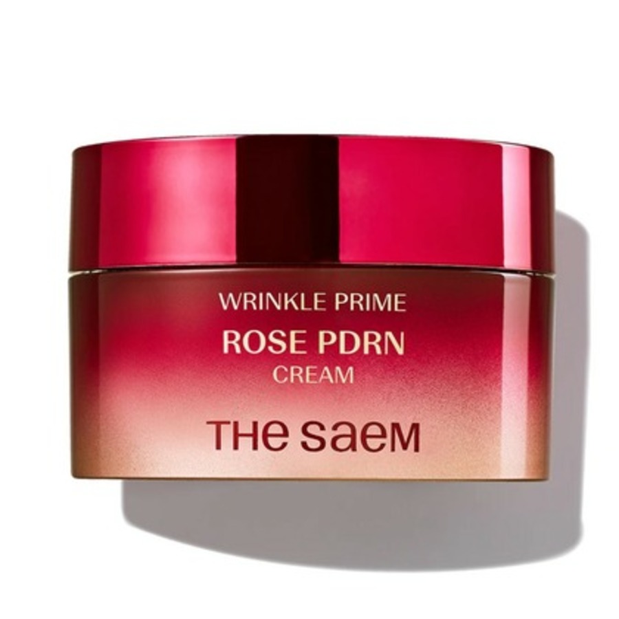 THE SAEM Крем для лица с PDRN розы Wrinkle Prime Rose PDRN Cream 50ml The Saem
