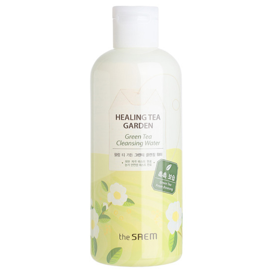 THE SAEM Средство для снятия макияжа Healing Tea Garden Green Tea Cleansing Water 300mlThe Saem