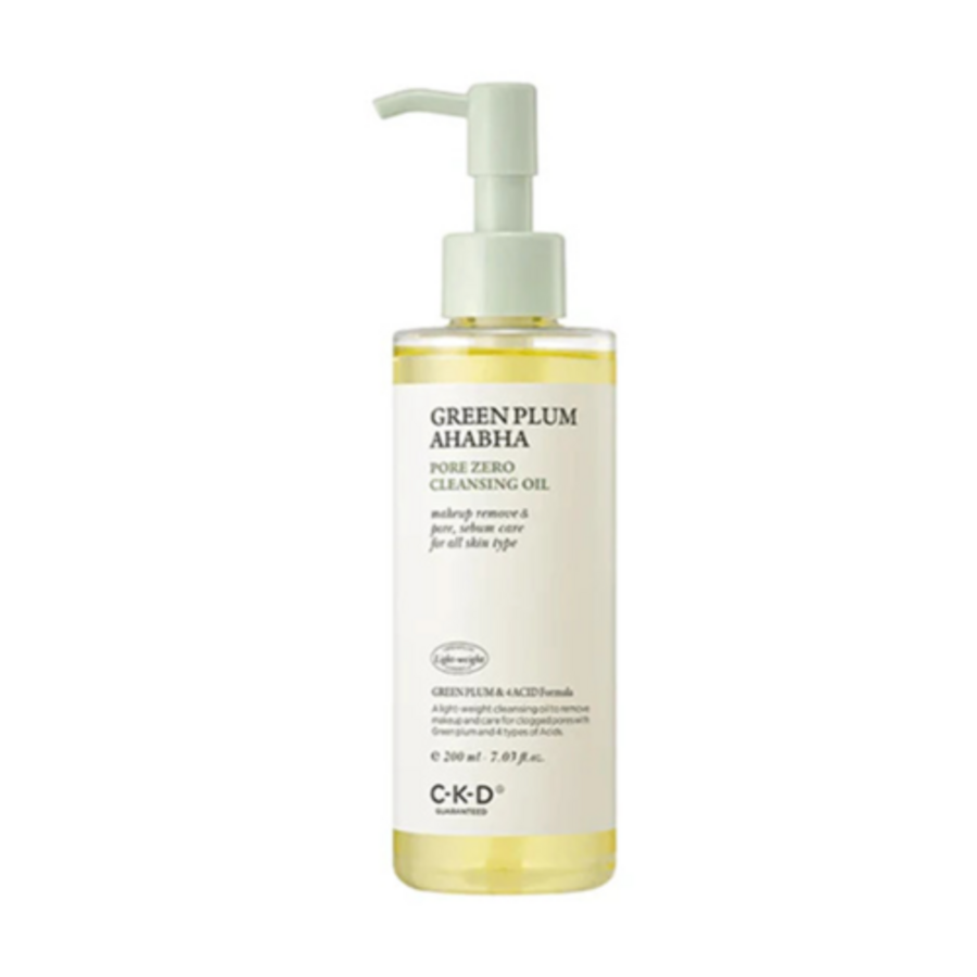 CKD Масло очищающее для лица с экстрактом зеленой сливы - CKD Greenplum ahabha pore cleansing oil 200мл