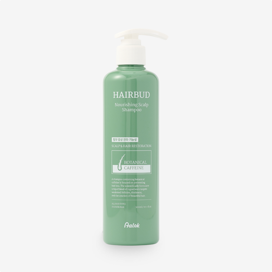 Generex Шампунь бессульфатный для роста и объема волос 300ml AALOK HAIRBUD NOURISHING SCALP SHAMPOO
