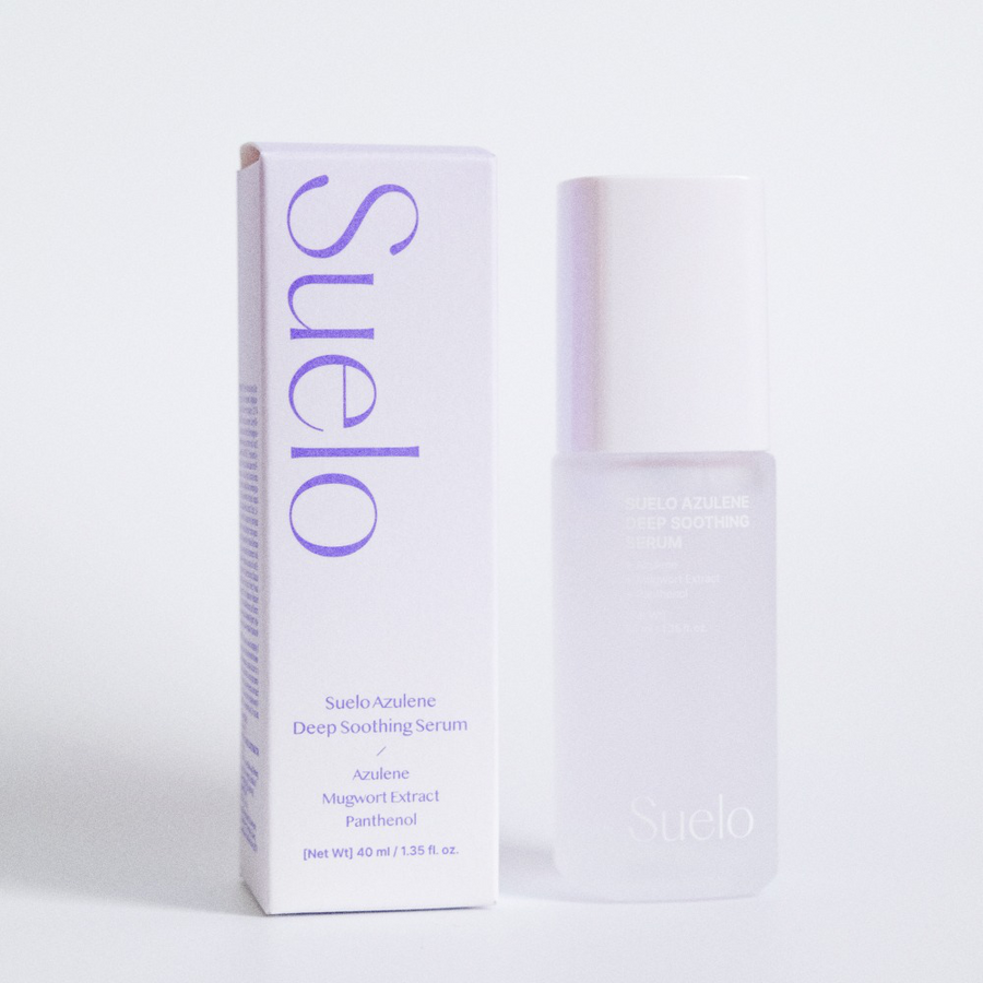 Suelo Успокаивающая сыворотка с азуленом для лица Azulene Deep Soothing Serum, 40 мл Suelo