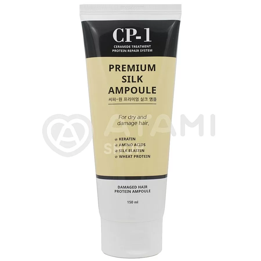 ESTHETIC HOUSE CP-1 Premium Silk Ampoule, 150 мл. Esthetic House Сыворотка для волос несмываемая с протеинами шёлка