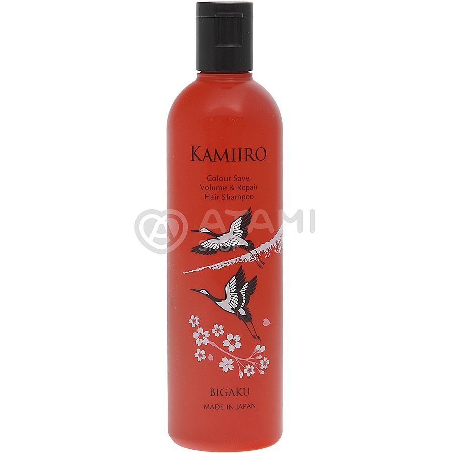 BIGAKU Kamiiro Colour Save Volume&Repair Hair, 330мл. Шампунь для объёма и поддержания цвета волос