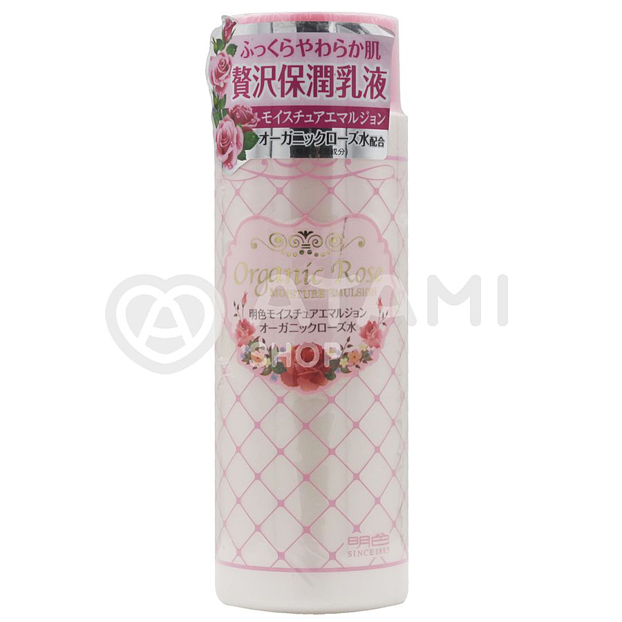 MEISHOKU Organic Rose Moisture Emulsion, 145мл. Эмульсия для лица с экстрактом дамасской розы