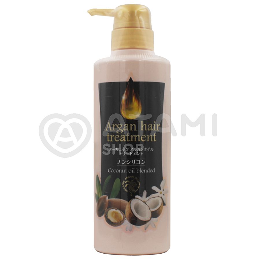 KUROBARA Organic Argan Oil Hair Treatment, 450мл. Бальзам для волос с маслом арганы
