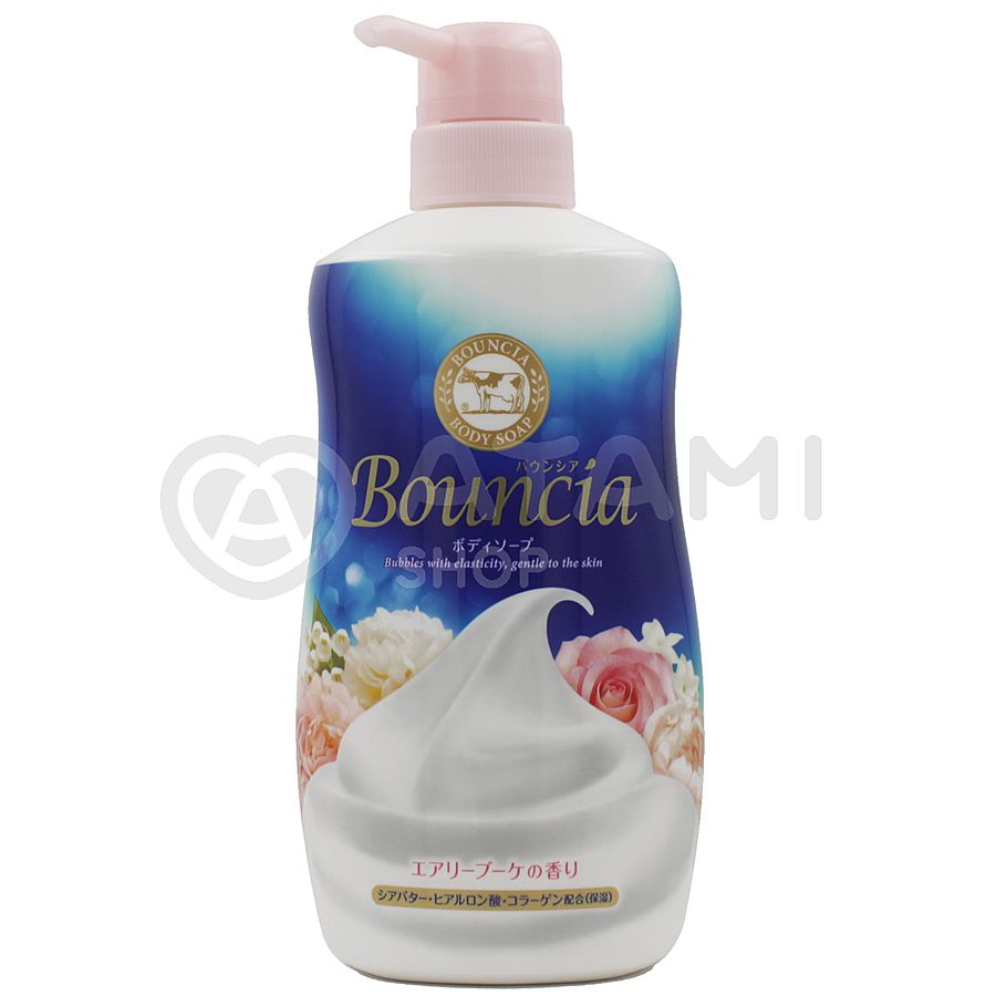 COW Milky Body Soap Bouncia, 550мл. Мыло для тела очищающее со сливками и ароматом роскошного букета