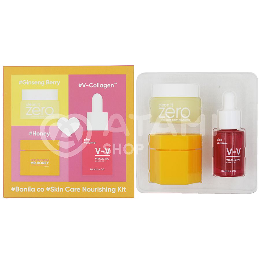 BANILA CO Clean it Zero Skin Care Nourishing Kit Набор миниатюр для ухода за кожей лица питательный