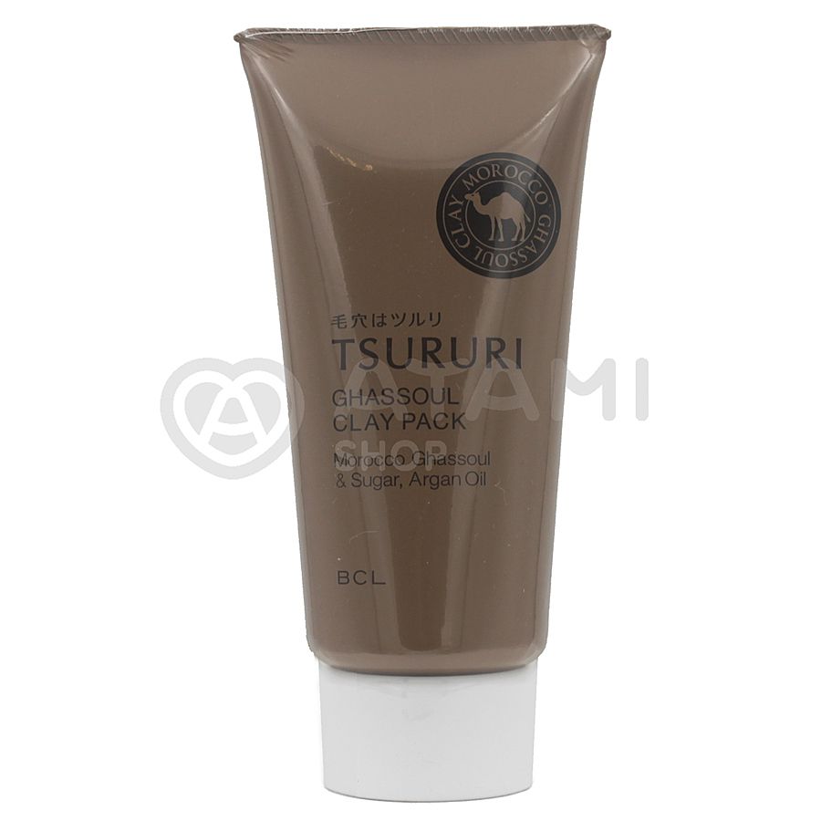 BCL Tsururi Mineral Clay Pack, 150гр. Крем - маска для лица с глиной и морскими водорослями