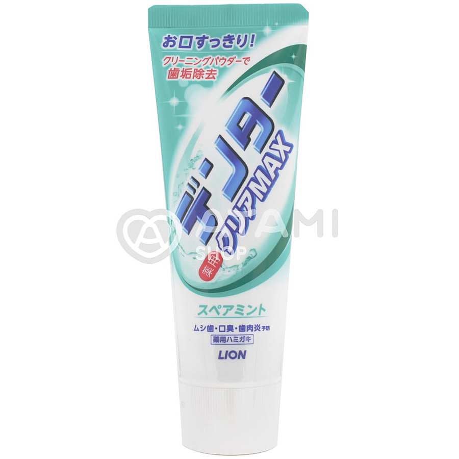 LION Dental Clear MAX, 140гр. Зубная паста с микропудрой и ароматом мяты