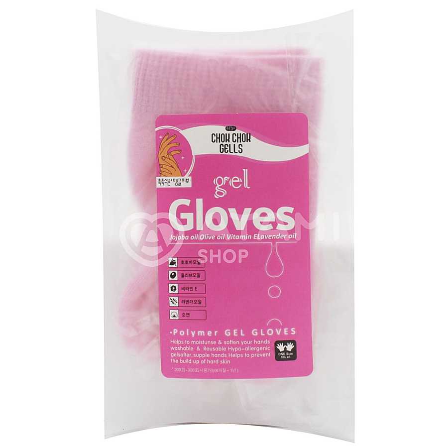 CHOK CHOK GELLS Gel Gloves, 1 пара Перчатки для рук гелевые многоразовые