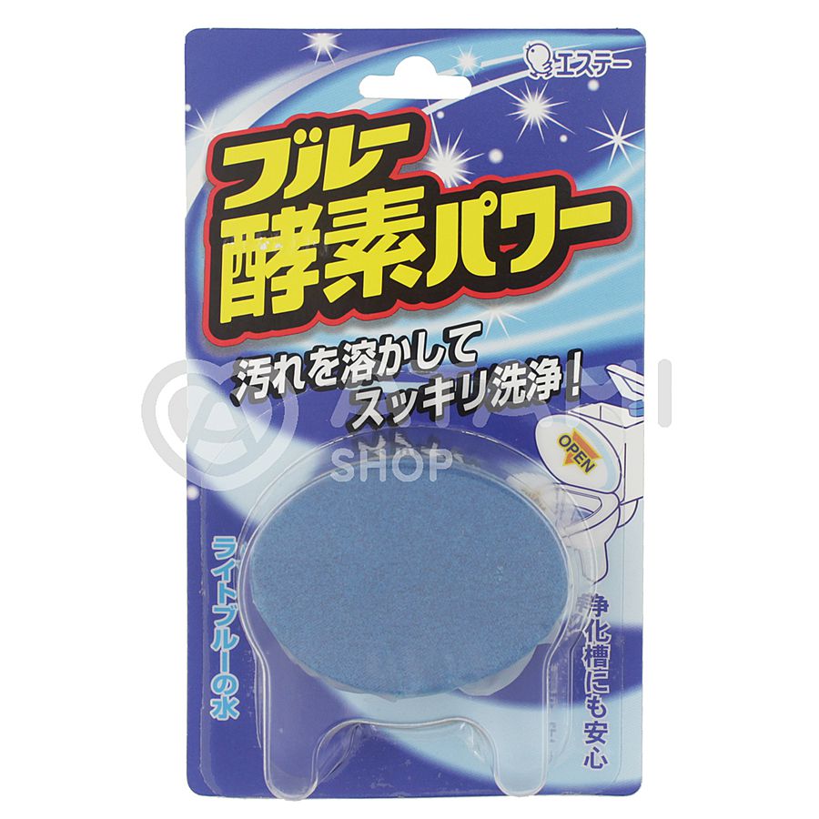 ST CORPORATION Blue Enzyme Power Таблетка очищающая для бачка унитаза с легким ароматом
