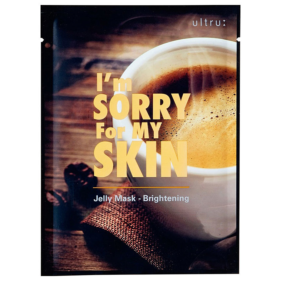 I`M SORRY FOR MY SKIN (ULTRU) I'm Sorry For My Skin Jelly Mask Brightening, 33мл. Маска для лица тканево-гелевая для сияния кожи