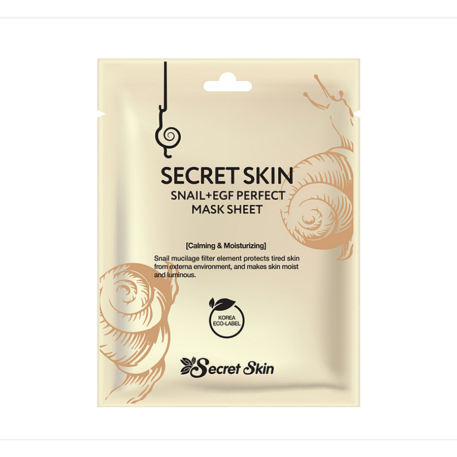 SECRET SKIN Snail+Egf Perfect Mask Sheet Маска для лица с экстрактом улитки