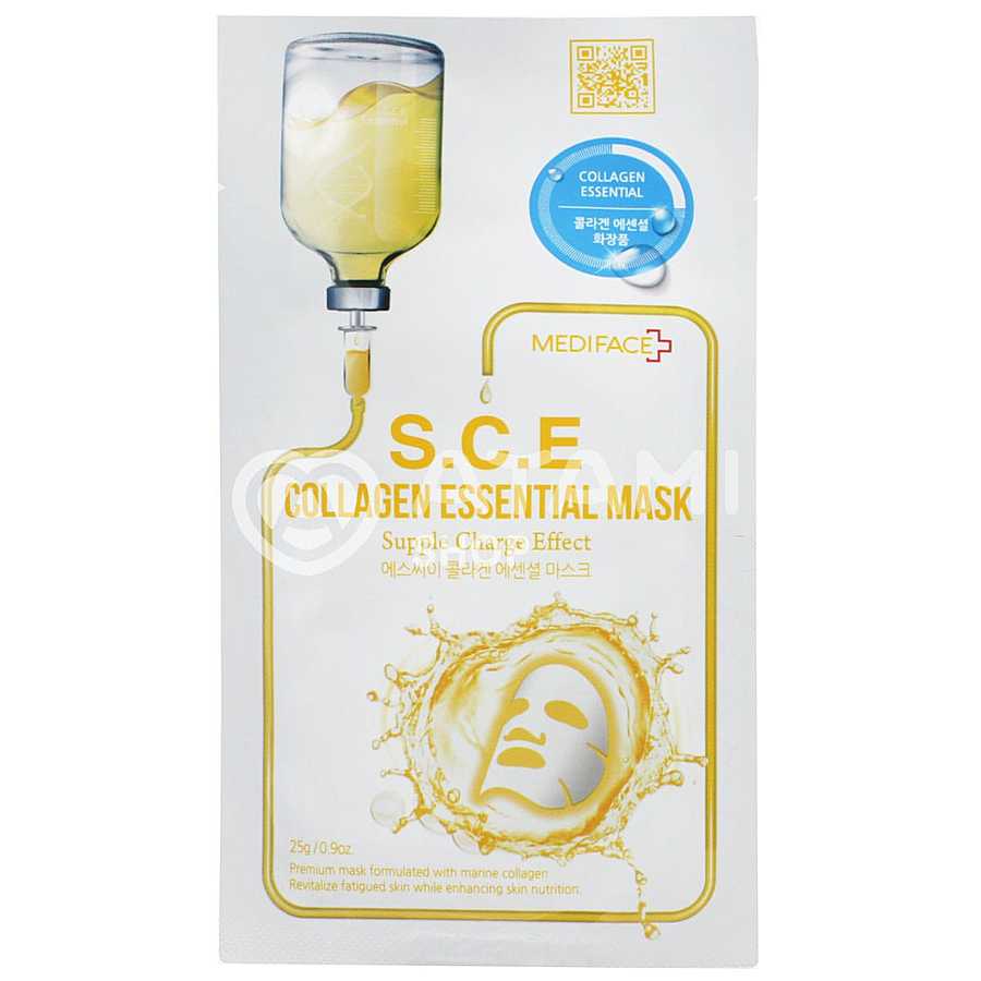 MEDIFACE S.C.E. Collagen Essential Mask Маска для лица с эссенцией коллагена