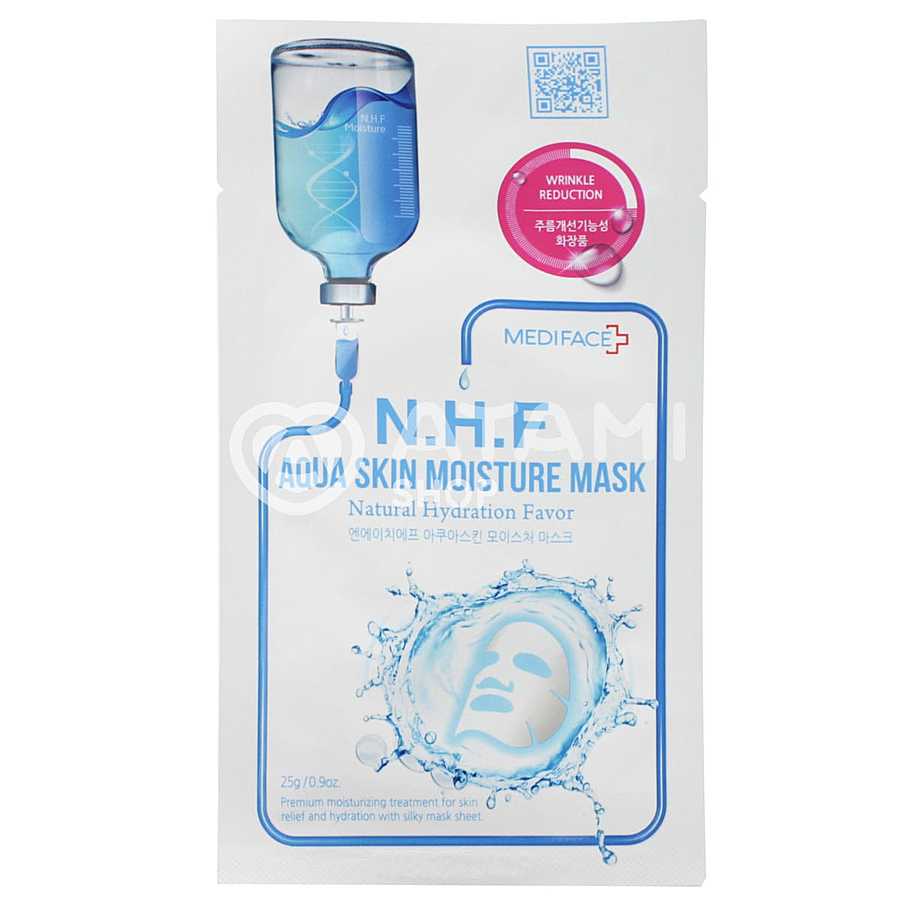 MEDIFACE N.H.F Aqua Skin Moisture Mask Маска для лица увлажняющая