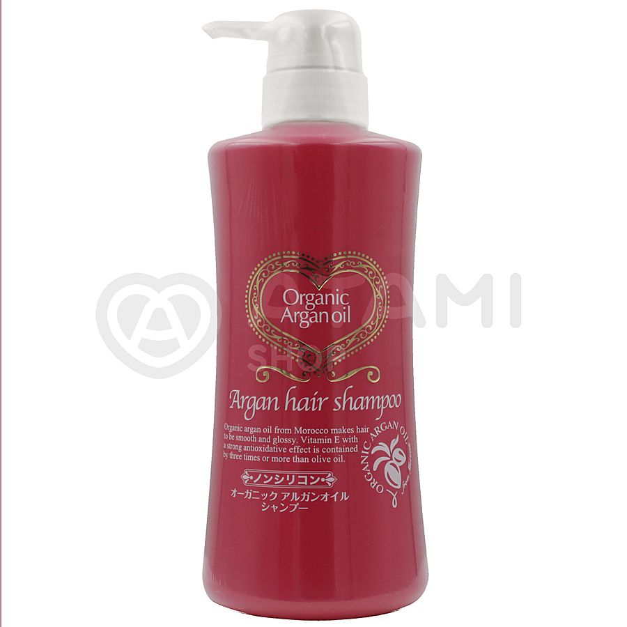 KUROBARA Organic Argan Oil Argan Hair Shampoo, 500мл. Шампунь для волос с маслом арганы