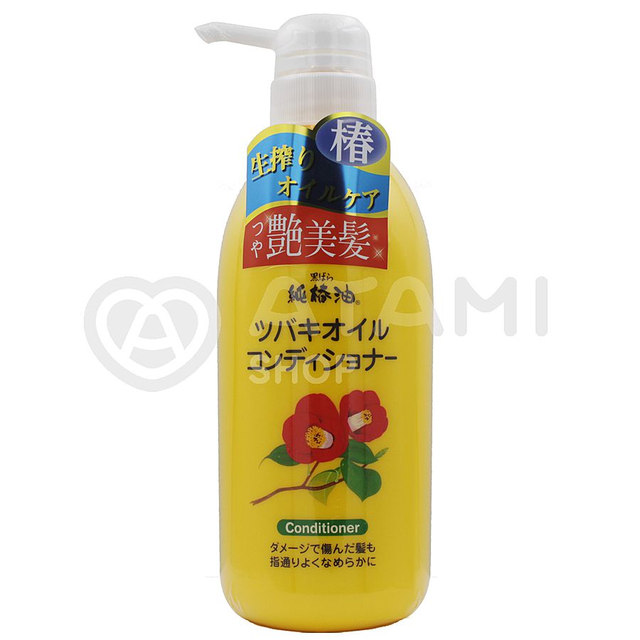 KUROBARA Camellia Oil Hair Conditioner, 500мл. Kurobara Кондиционер для волос увлажняющий с маслом камелии