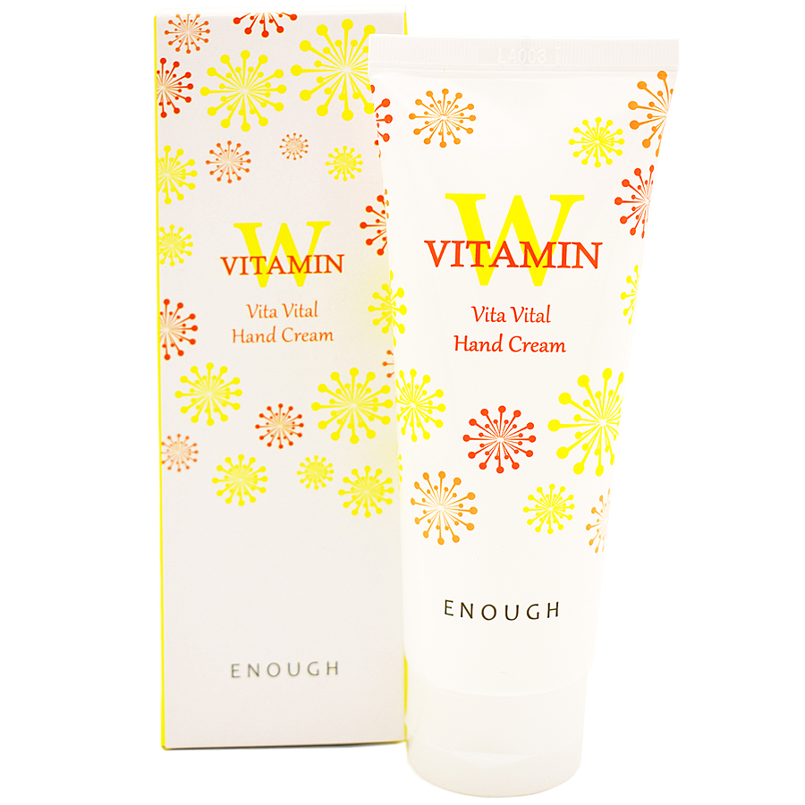 ENOUGH W Vitamin Vita Vital Hand Cream, 100мл. Крем для рук с витамином С