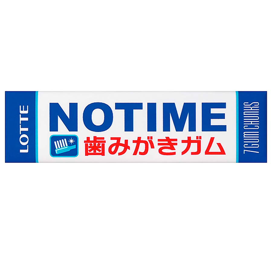 LOTTE Lotte Notime Gum, 30гр. Резинка жевательная мятная без сахара