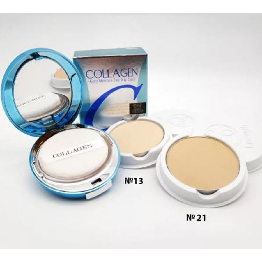 ENOUGH Enough Пудра для лица с коллагеном #13тон Collagen SPF25 PA++ ...