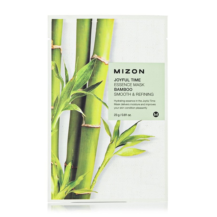 MIZON Joyful Time Essence Mask Bamboo, 23гр. Маска для лица тканевая тонизирующая с экстрактом бамбука
