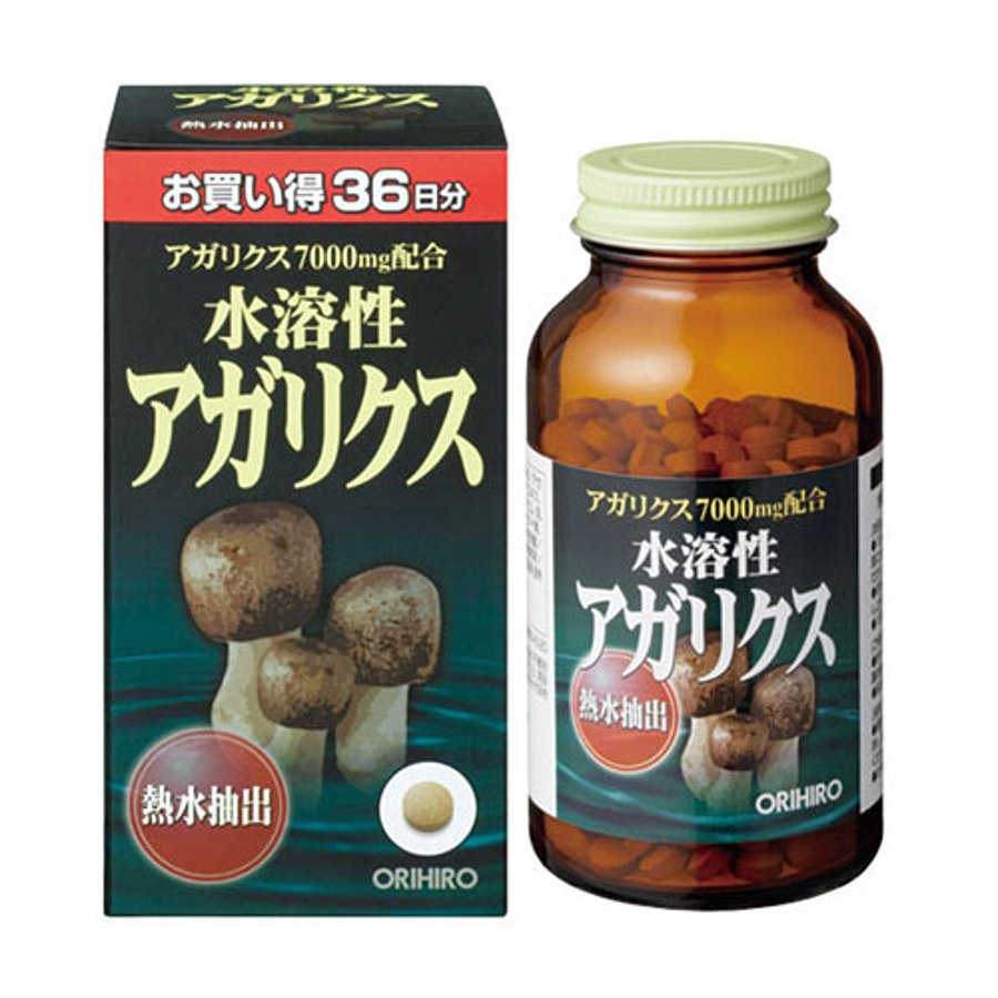 ORIHIRO Agarikus, 432 капсулы Экстракт гриба агарик для укрепления иммунитета и вывода токсинов