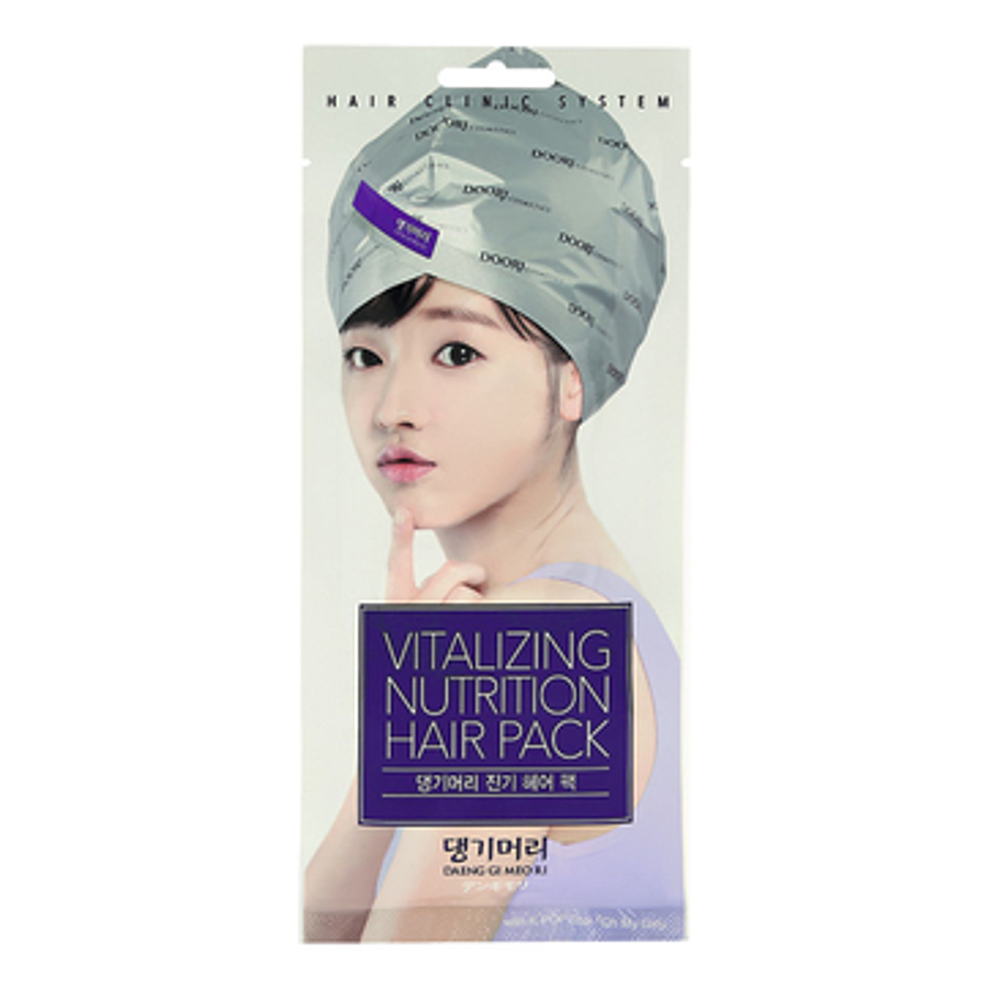 DAENG GI MEORI Warming Extreme Damage Care Hair, 20гр. Маска-шапка для волос питательная с экстрактом женьшеня