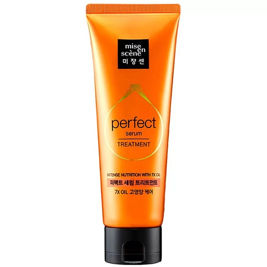 MISE EN SCENE Perfect Serum Treatment Pack, 330мл. Маска для поврежденных волос с маслами