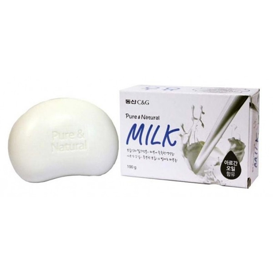 CLIO Milk Soap, 100гр. Мыло для тела туалетное на основе молока и масла арганы