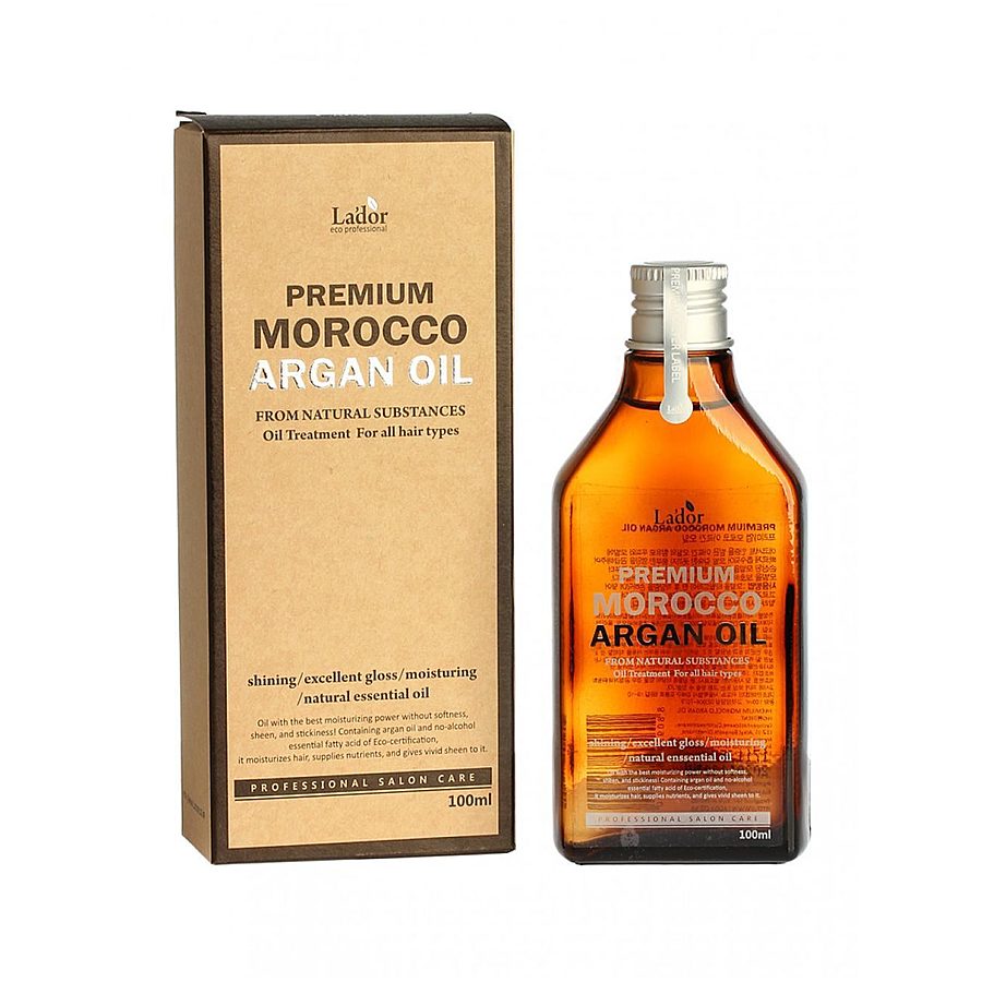 LA'DOR Premium Morocco Argan Hair Oil, 100мл. Масло для волос марокканское аргановое