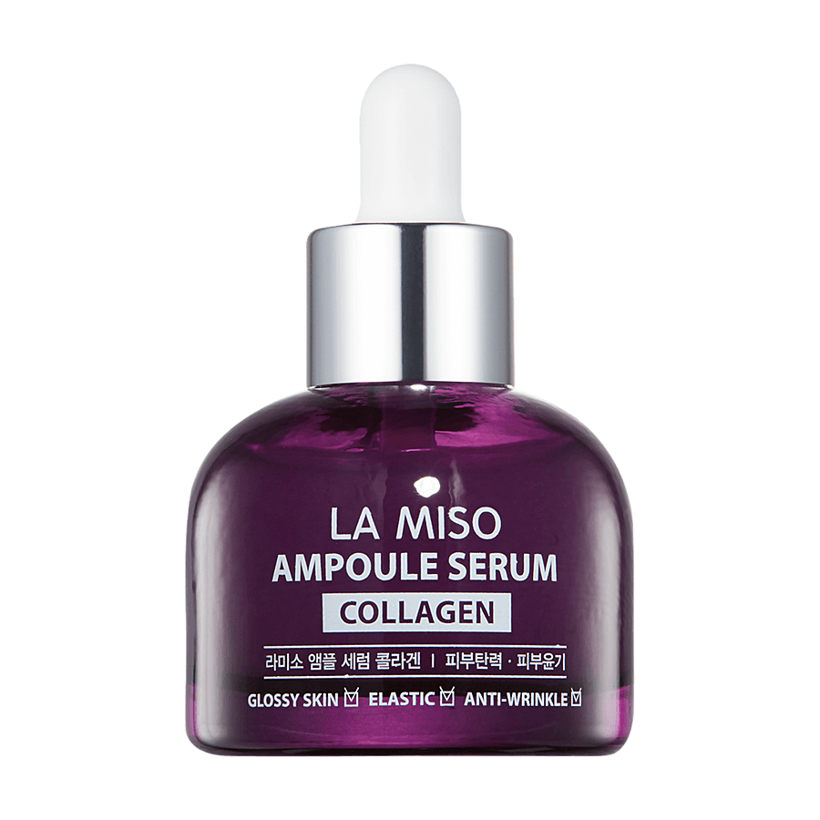 LA MISO Ampoule Serum Collagen, 35мл. Сыворотка для лица ампульная с коллагеном и секретом улитки