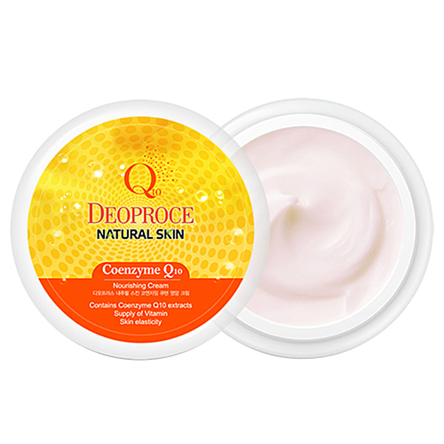 DEOPROCE Skin Coenzyme Q10 Nourishing Cream, 100гр. Крем для лица и тела питательный с коэнзимом Q10