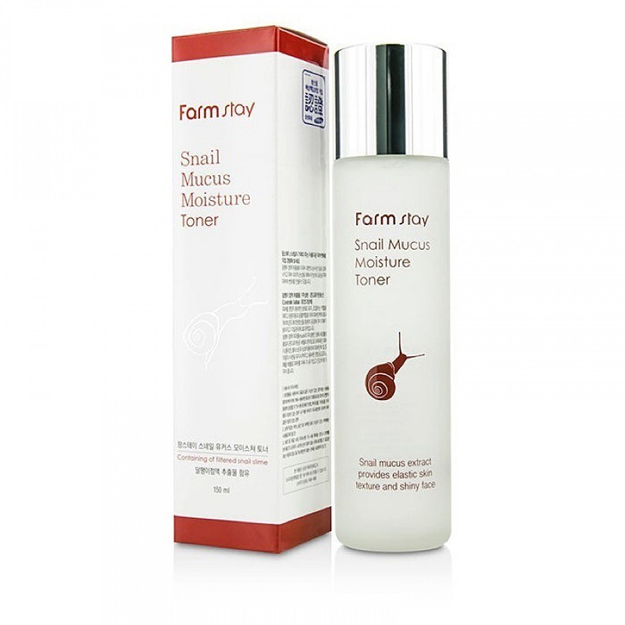 FARMSTAY Snail Mucus Moisture Toner, 150мл. Увлажняющий тонер с муцином улитки