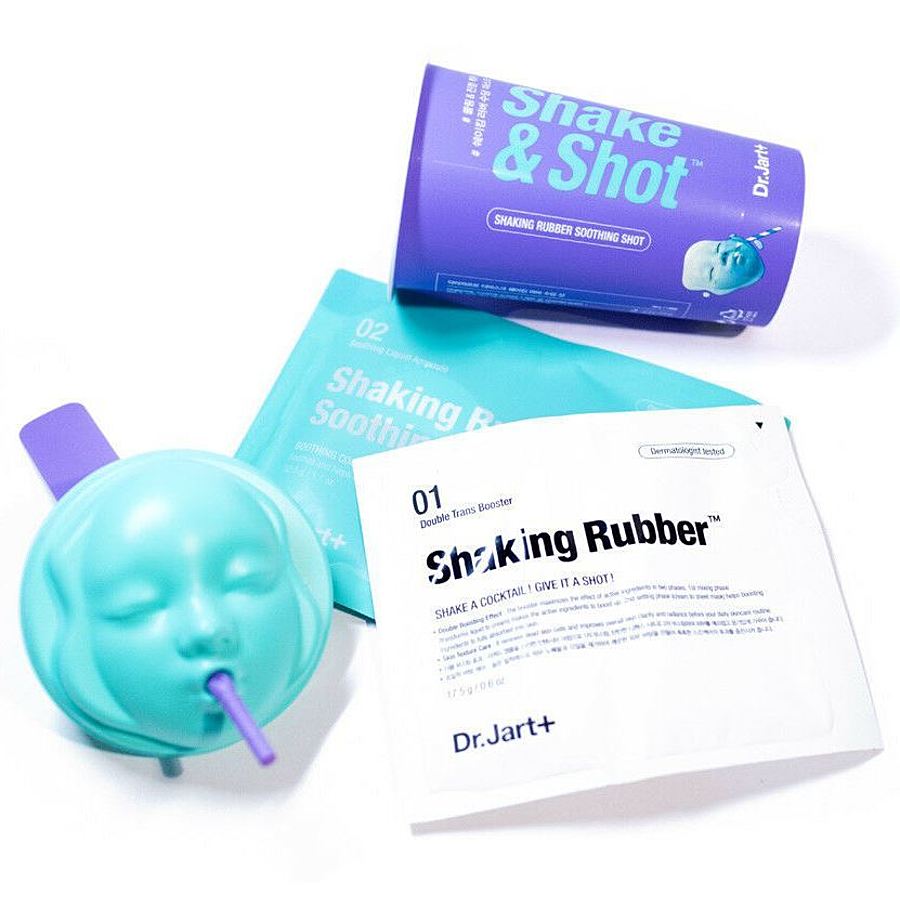 DR. JART+ Dermask Shaking Rubber Soothing Shot, 50гр. Маска для лица альгинатная (Мягкость & Релакс)