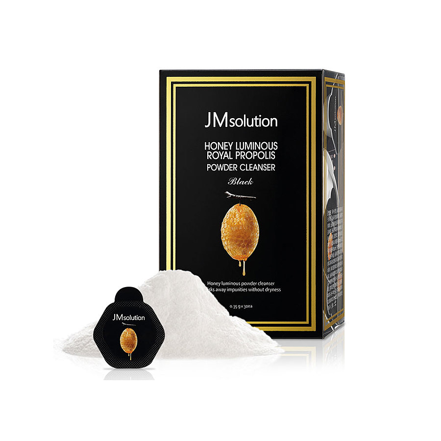 JM SOLUTION JMsolution Honey Luminous Royal Propolis Powder Cleanser, 30шт. Пудра для умывания энзимная увлажняющая с прополисом