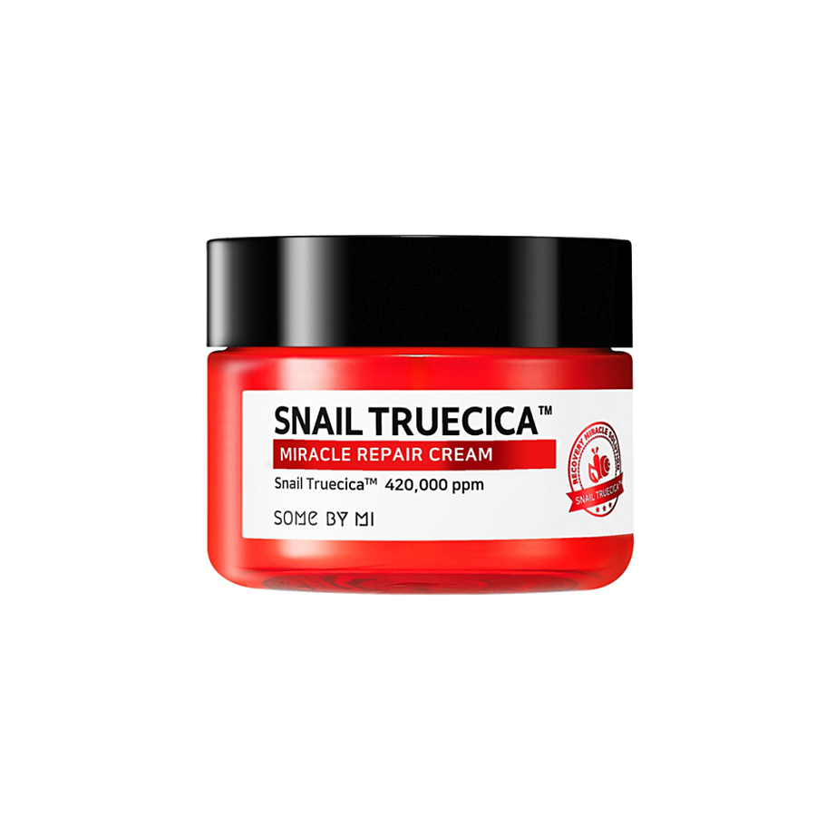SOME BY MI Snail Truecica Miracle Repair Cream, 60мл. Крем для лица восстанавливающий с муцином чёрной улитки
