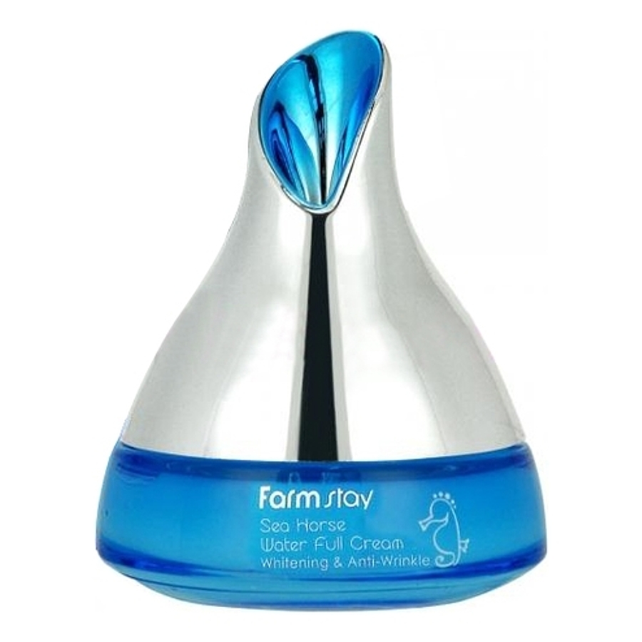 FARMSTAY FarmStay Sea Horse Water Full Cream Whitening & Anti-Wrinkle, 50гр. Крем для лица антивозрастной с экстрактом морского конька