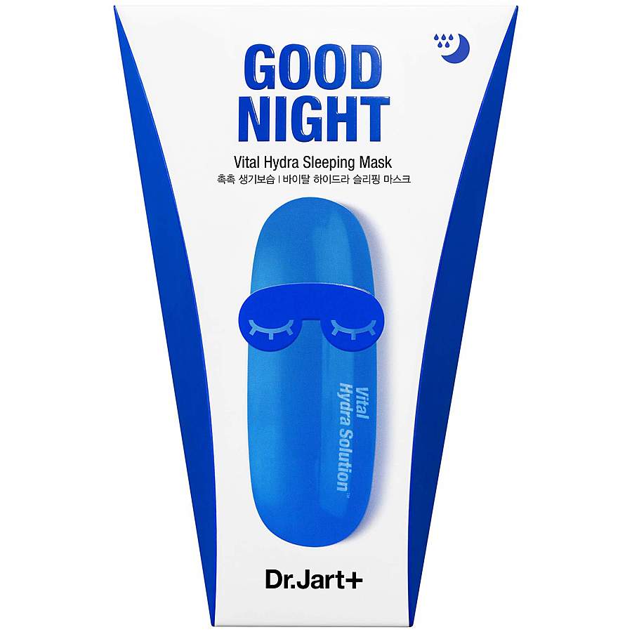 DR. JART+ Good Night Vital Hydra Sleeping Mask, 120мл. Маска для лица ночная увлажняющая с гиалуроновой кислотой