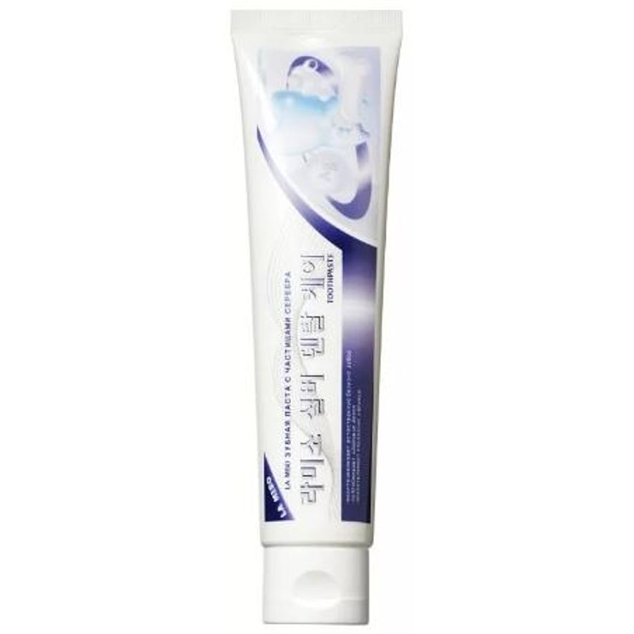LA MISO Silver Dental Care Toothpaste, 150гр. Паста зубная отбеливающая с частицами серебра