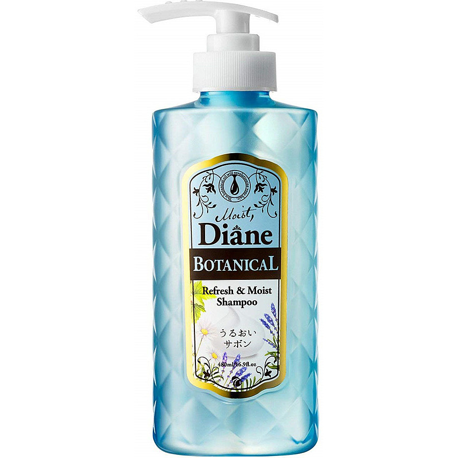 MOIST DIANE Botanical Refresh Sulfate-Free Shampoo, 480мл. Шампунь без сульфатов и силиконов с цитрусовым ароматом